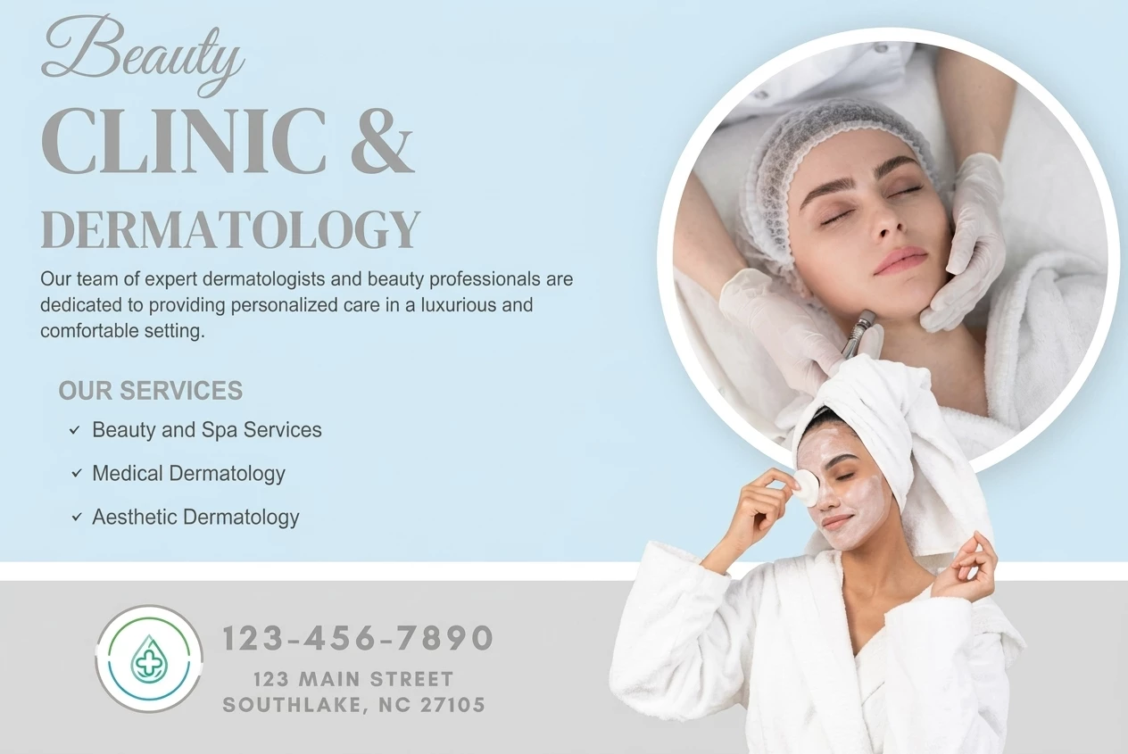 Direct Mail Marketing For Dermatologists — postcard front