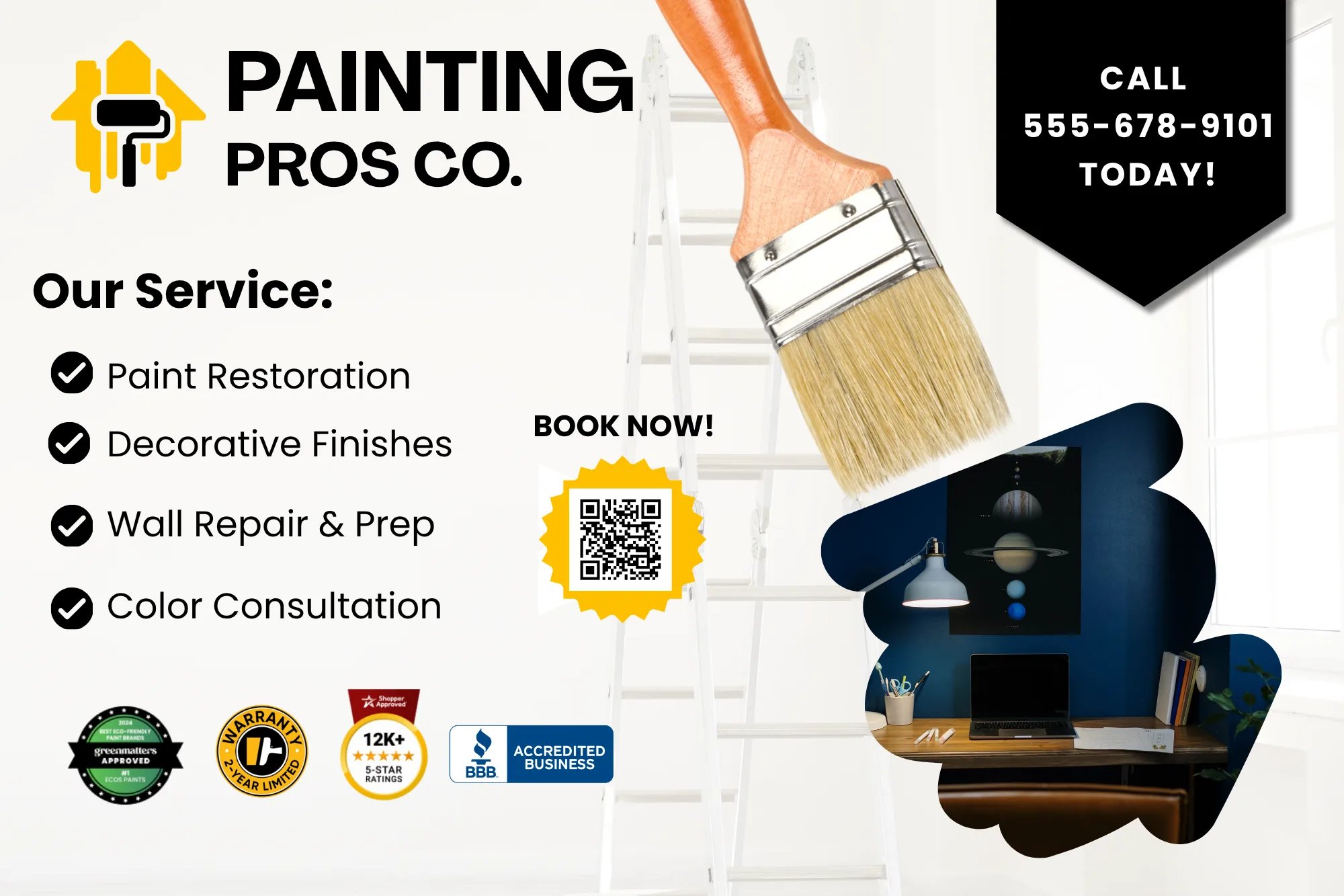 Direct Mail Marketing For House Painters — postcard front